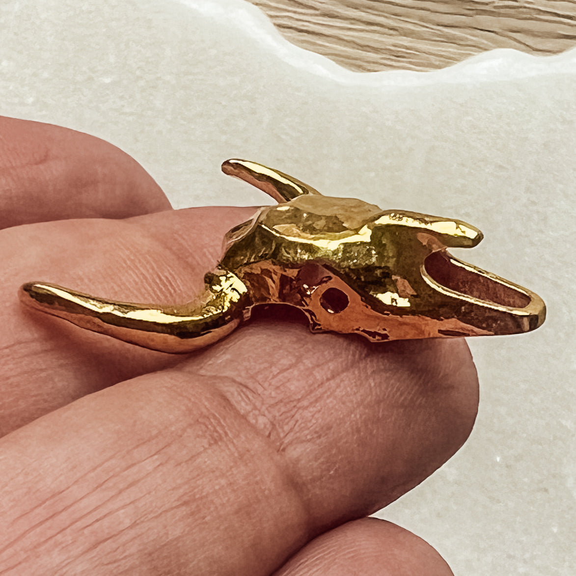 Bull Head Charm