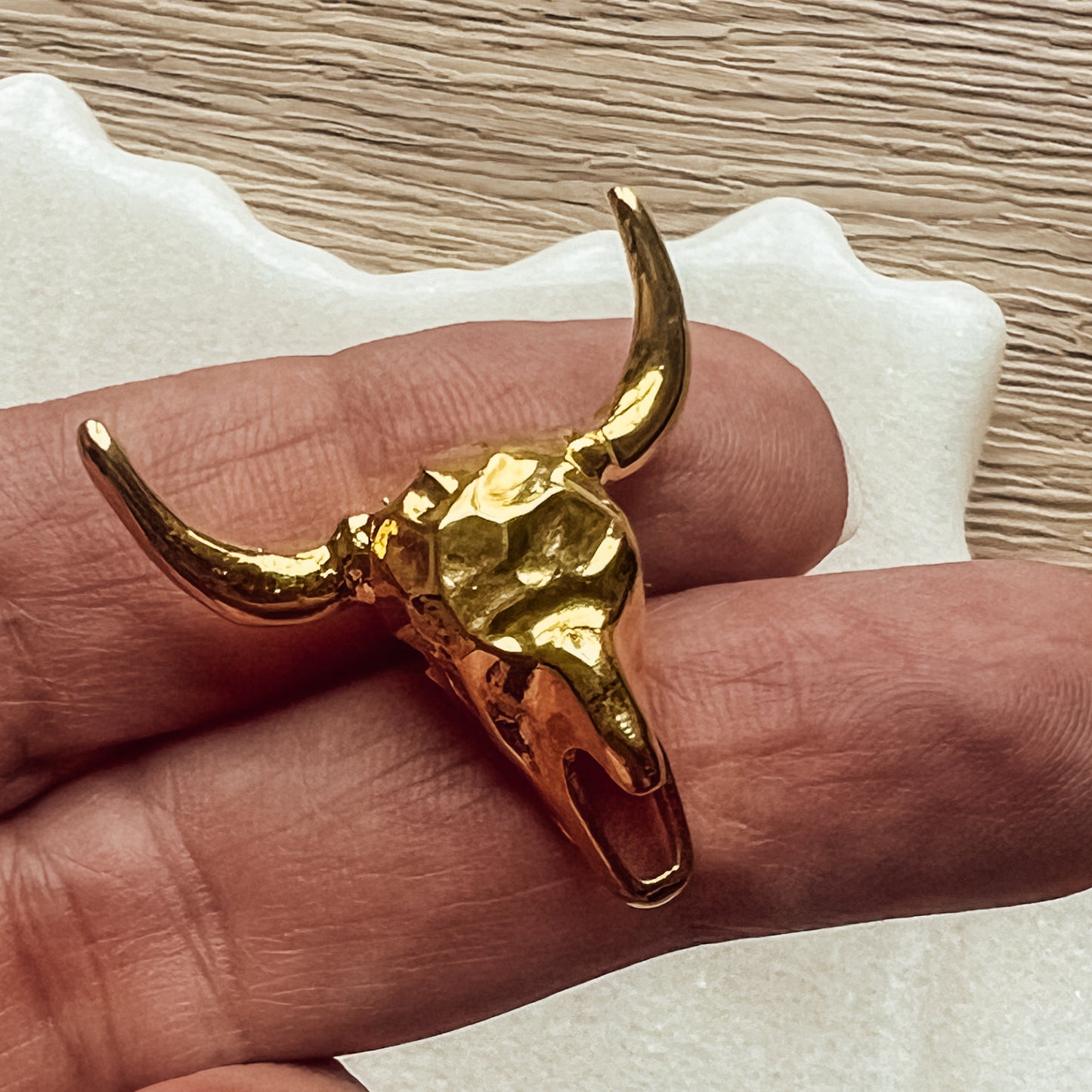 Bull Head Charm