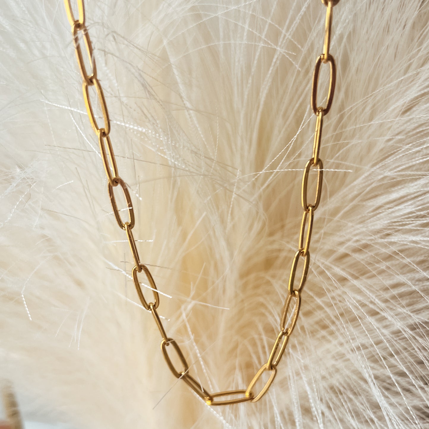 Paperclip Charm Necklace