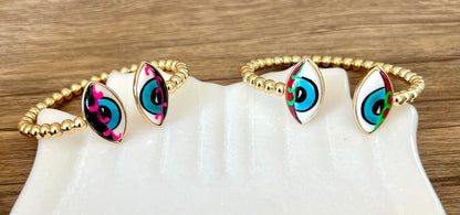 Fiesta Eye Bangles