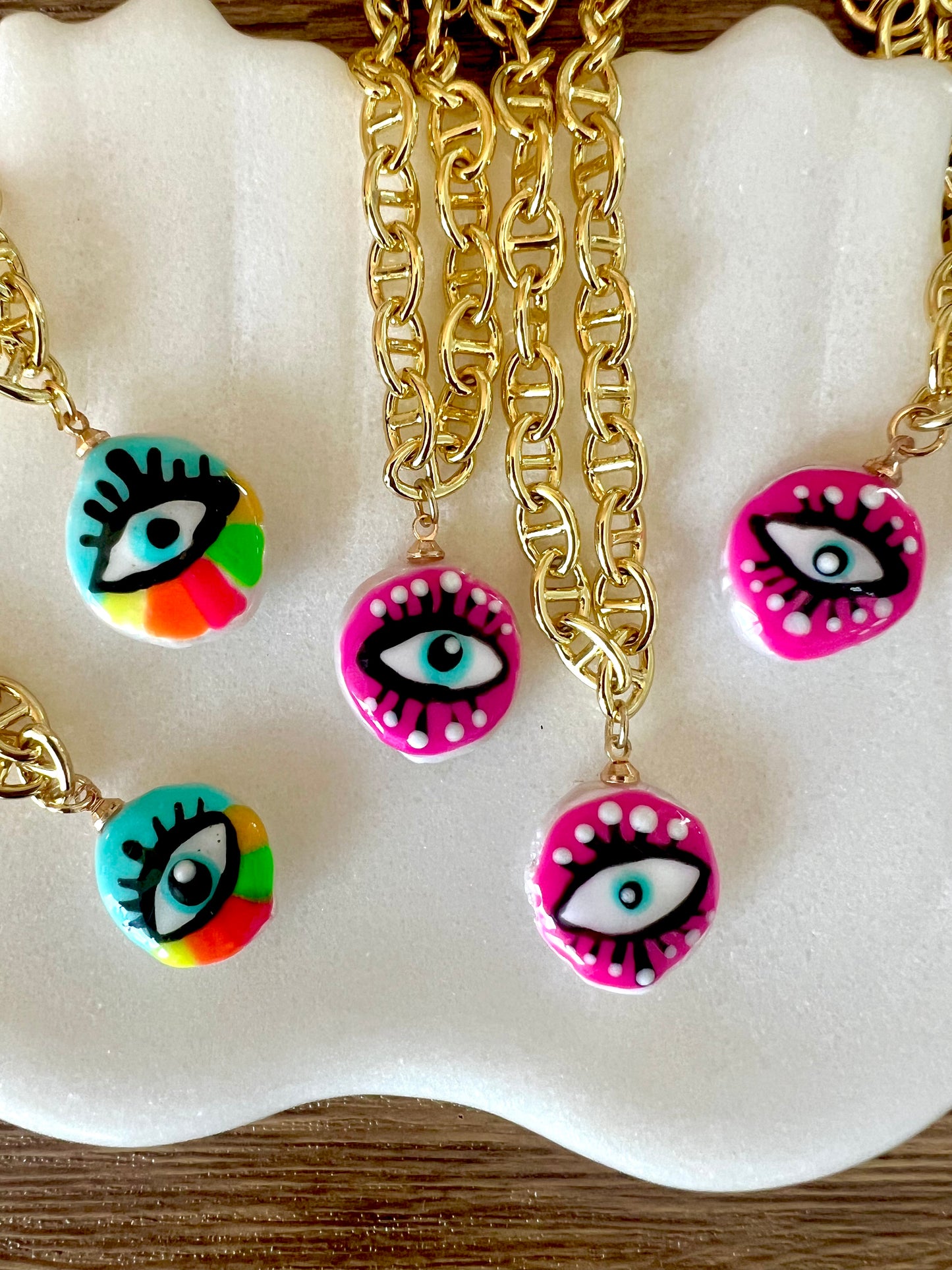 Ojo Perlado Necklace