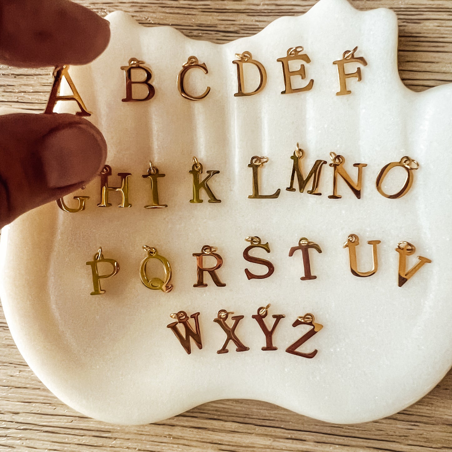 Alphabet Charms