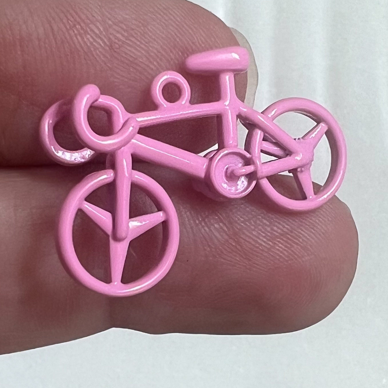 Pink Bike Charm