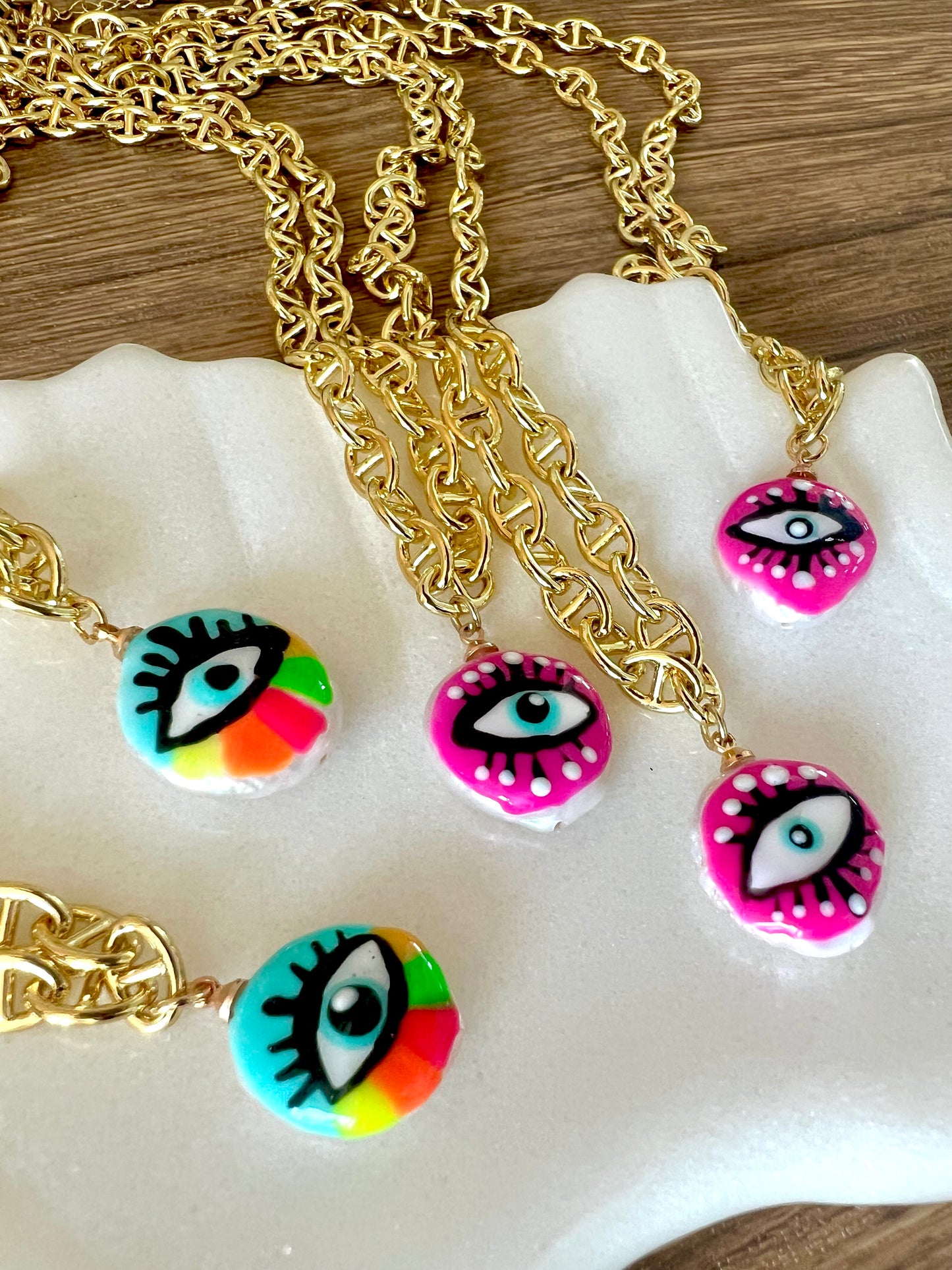 Ojo Perlado Necklace