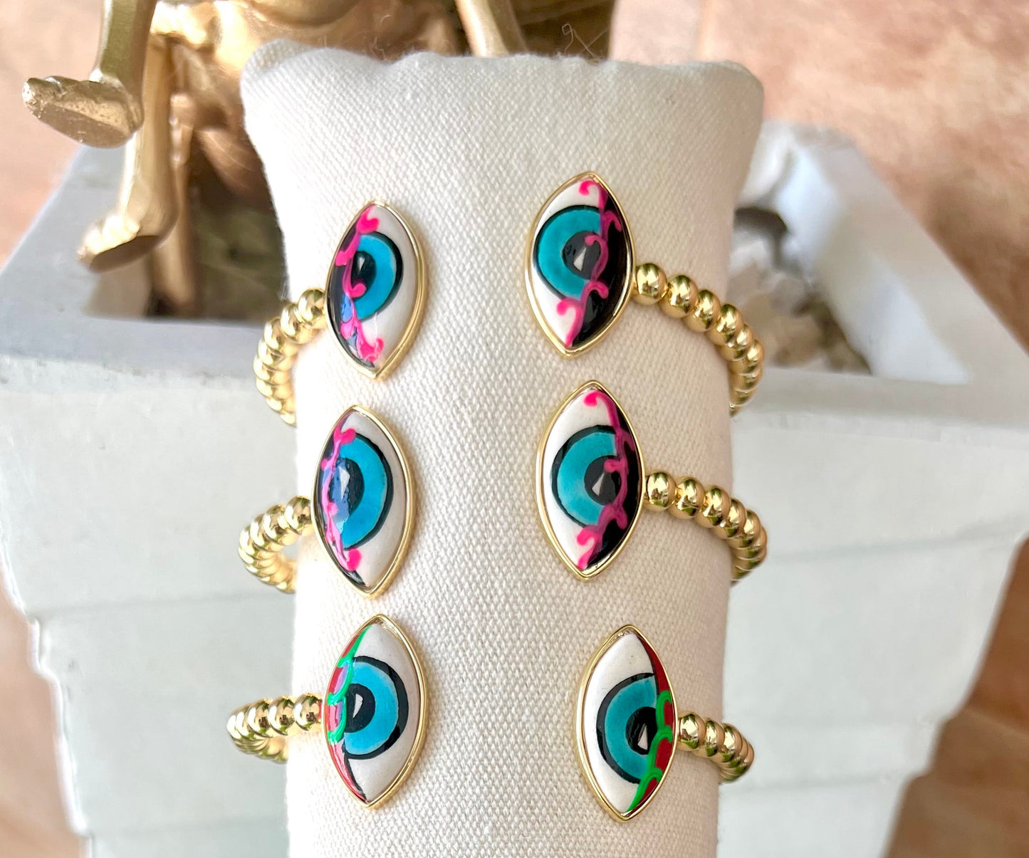 Fiesta Eye Bangles