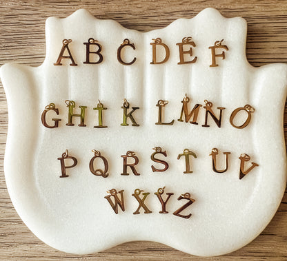 Alphabet Charms