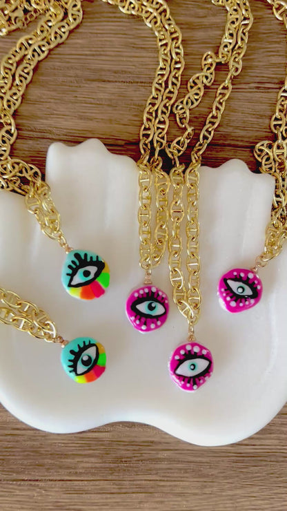 Ojo Perlado Necklace