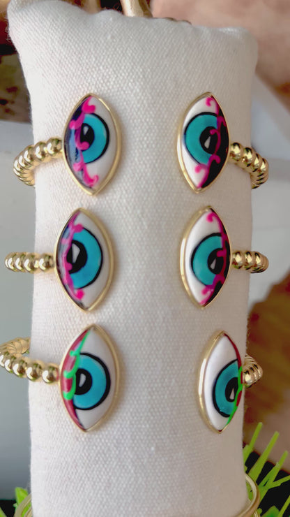 Fiesta Eye Bangles